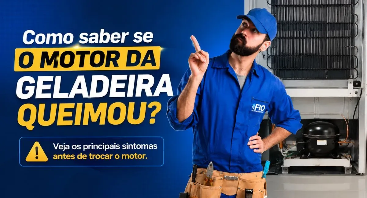 Compressor de geladeira queimado: sinais e testes